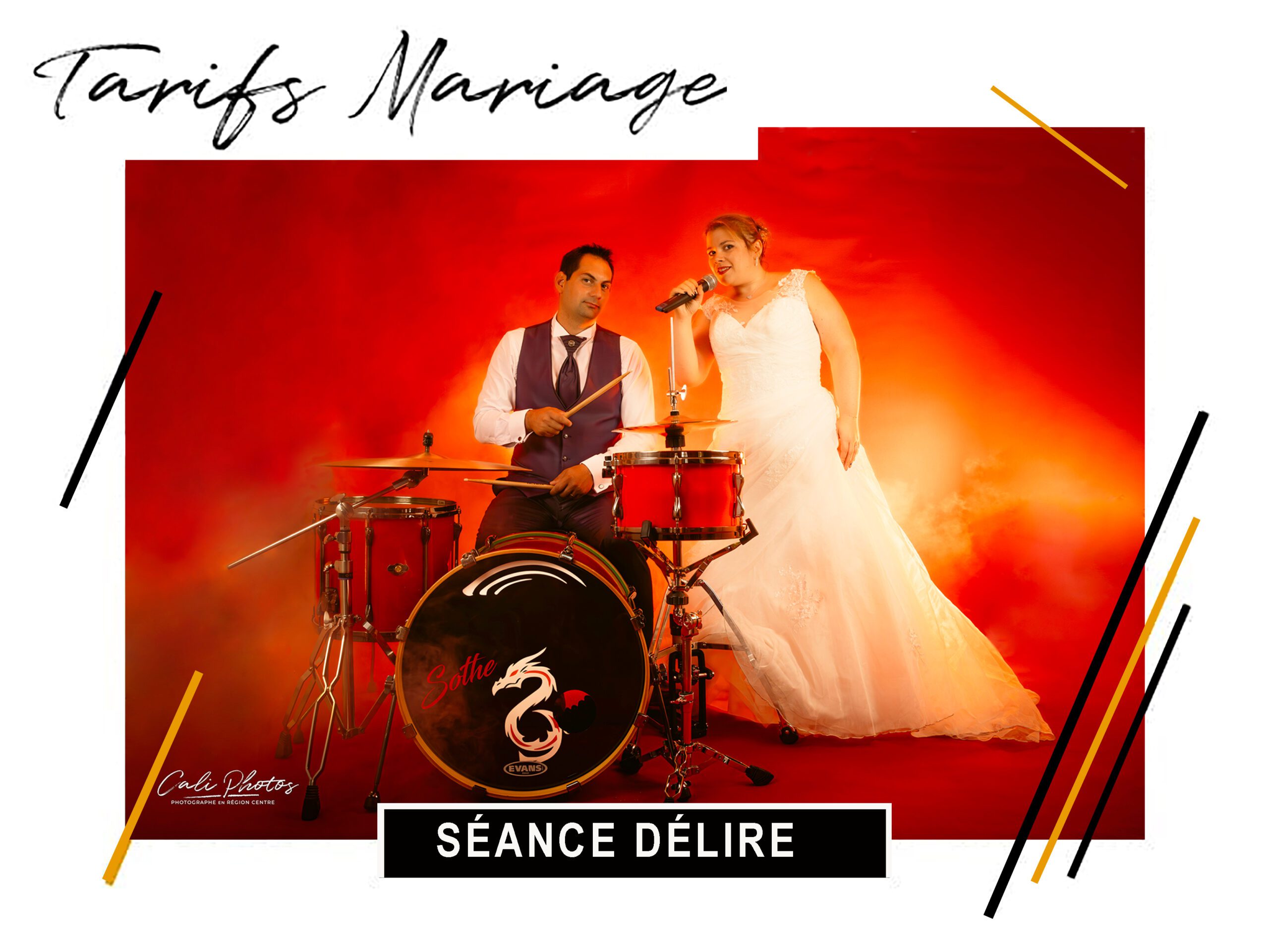 Tarif mariage séance délire